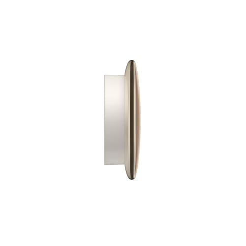 Google Nest Learning Thermostat (4th Gen, 2024) with Nest Temperature Sensor - Energy Saving Smart Thermostat - Works with Alexa, Apple HomeKit and Google Home App - Polished Gold