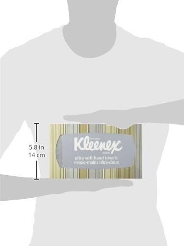 Kimberly Clark 11268 Kleenex Hand Towels Premium Ultra Soft, Pop-Up Box