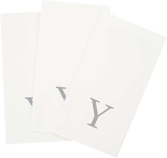 Luxenap 15.8 X 7.9 Inch Linen-Feel Guest Towels, 2000 Lettered Hand Towels