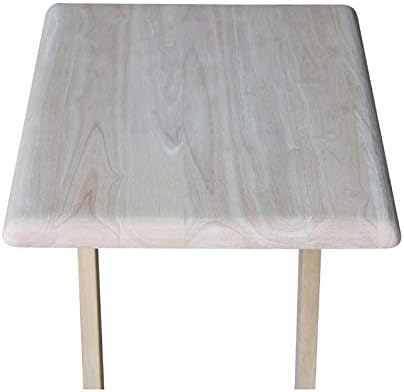 International Concepts Sofa Server Table, Unfinished