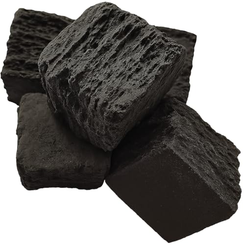 The Stove Wizard 18 Medium Gas Fire Ceramic Coals Replacement Suitable for Gas, LPG, Electric and Bio Ethanol fires