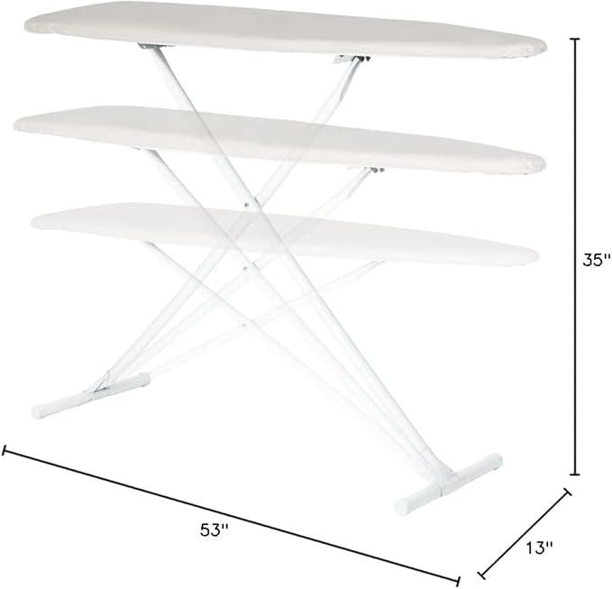 Full Size Ironing Board with Cover & Pad – Made in USA by Seymour Home Products