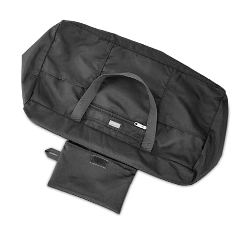 Samsonite Unisex-Adult Foldaway Duffle Medium Duffel Bag, Black, One Size