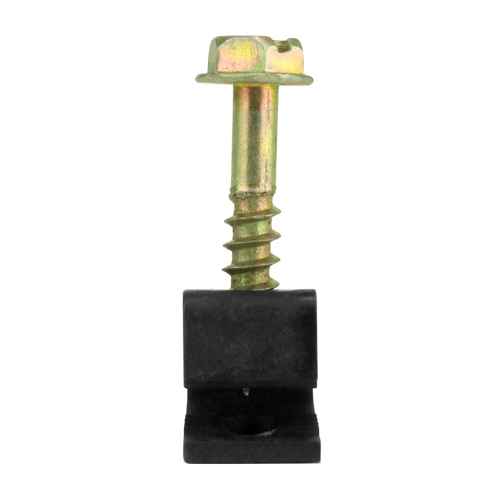 Skywalker Flexible Single Cable Screw Clips (Pack of 100 / Black)