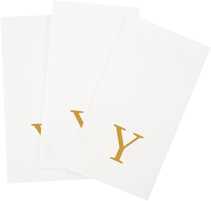 Luxenap 15.8 X 7.9 Inch Linen-Feel Guest Towels, 2000 Lettered Hand Towels