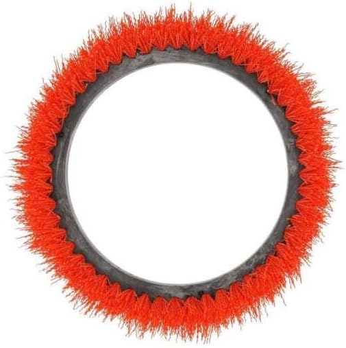 Oreck Commercial 237047 Orange Tile and Resilient Floor Scrub Brush, 10.5 in.