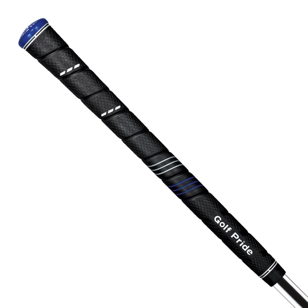 Golf Pride CP2 Wrap Golf Club Grip - Classic Wrap Grip with High-Tack Soft Rubber for Comfort & Control - Less Tension & More Power with Plus4 Technology - Standard - Black