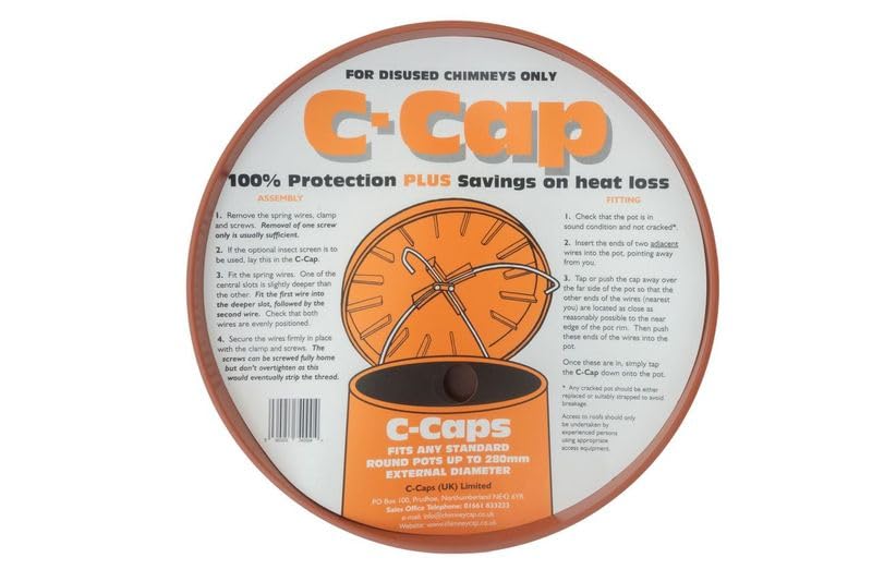 C-Cap Chimney Disused Terracotta Colour