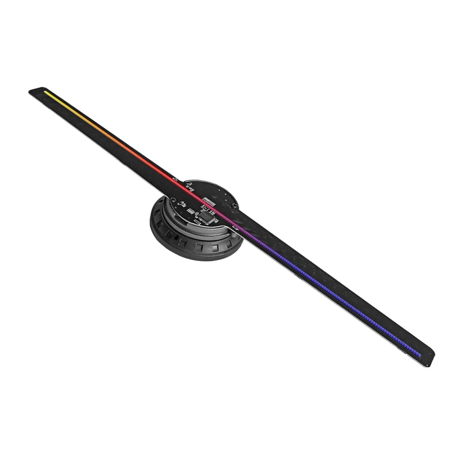3D Hologram Fan, Hologram Fan Projector Screwless Led Lights with App and WiFi, HD LED 2000*1444PX Resolution, and Bluetooth for Bar, Shop, Halloween, Christmas(16.5 " (WiFi+remote control+Bluetooth))