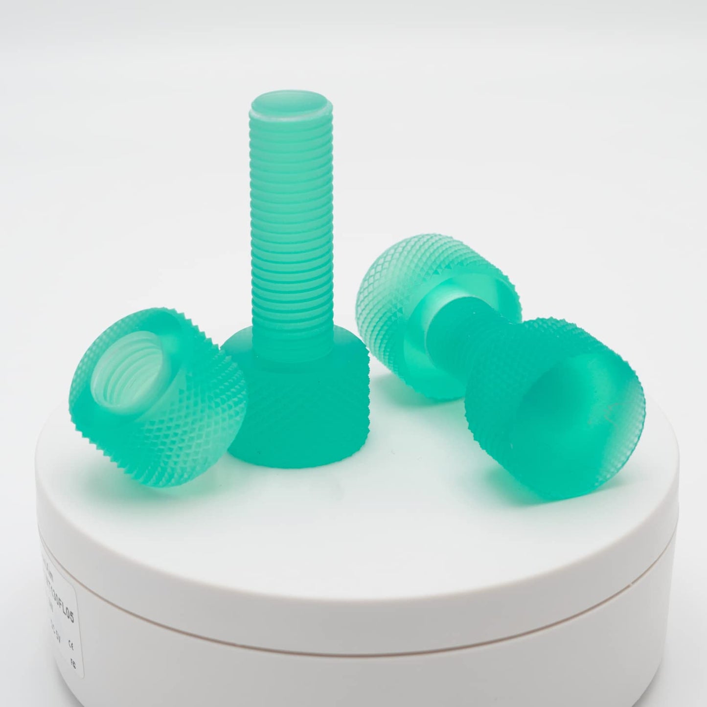 Siraya Tech Blu - Tough Resin 3D Printing with High Toughness Resolution Strong and Precise 405nm UV-Curing 3D Resin for LCD DLP (Emerald Blue, 1kg)