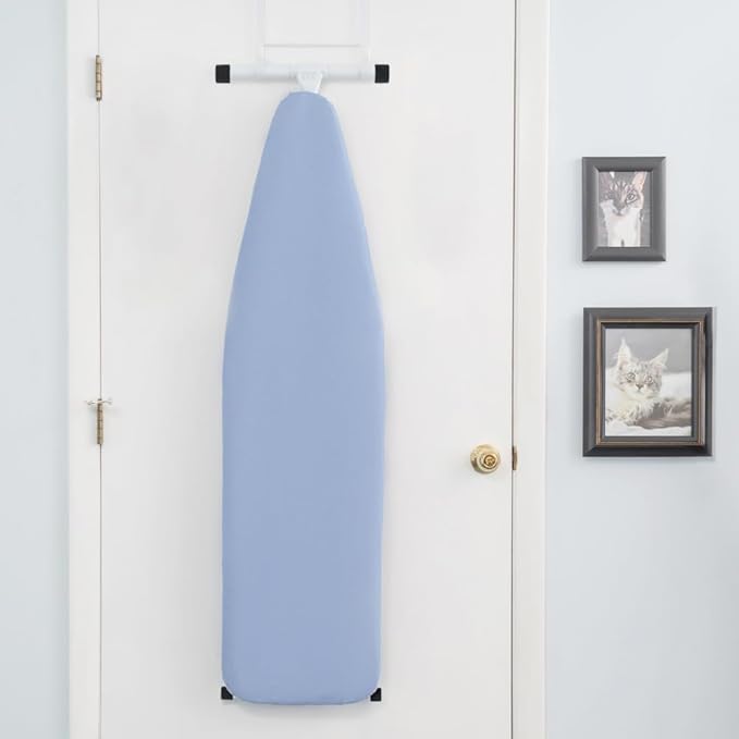 Full Size Ironing Board with Cover & Pad – USA-Made with Enhanced Grip Feet