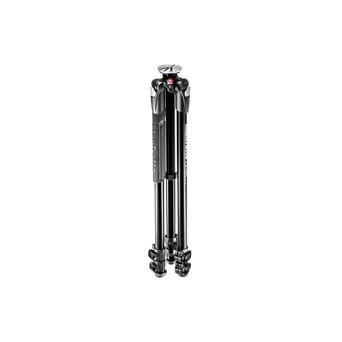 Manfrotto 290 Xtra Aluminum 3-Section Tripod (MT290XTA3US) Black