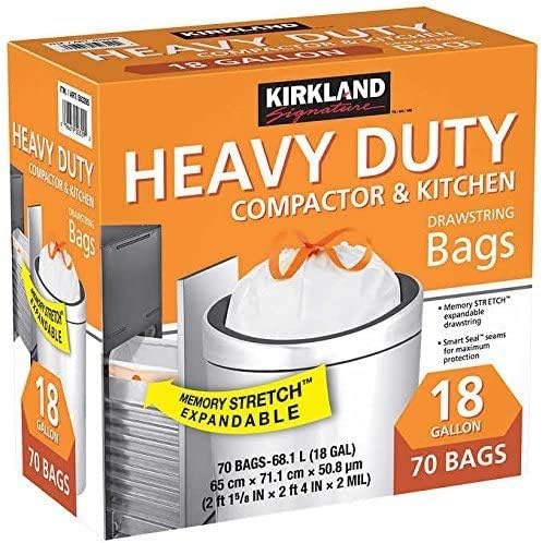 KIRKLAND SIGNATURE Compactor Kitchen Trash Bag