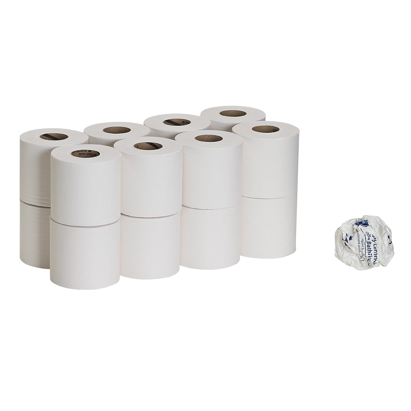 Georgia-Pacific SofPull Centerpull 2-Ply Mini Toilet Paper by GP PRO, 19516, 500 Sheets Per Roll, 16 Rolls Per Case, White