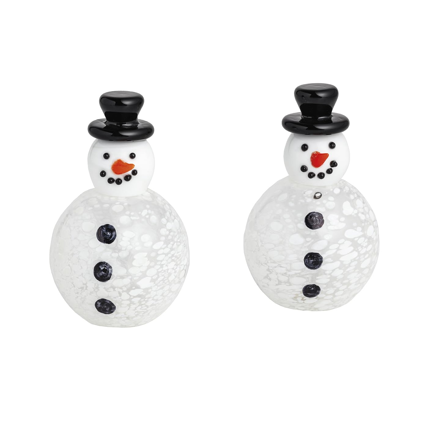 Mud Pie Christmas Snowman Shaker Set