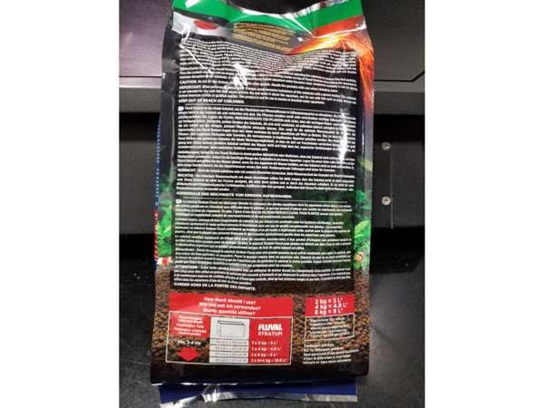 Fluval Plant and Shrimp Stratum Aquarium Planting Substrate, Dark Brown, 2 kg (Pack of 1)