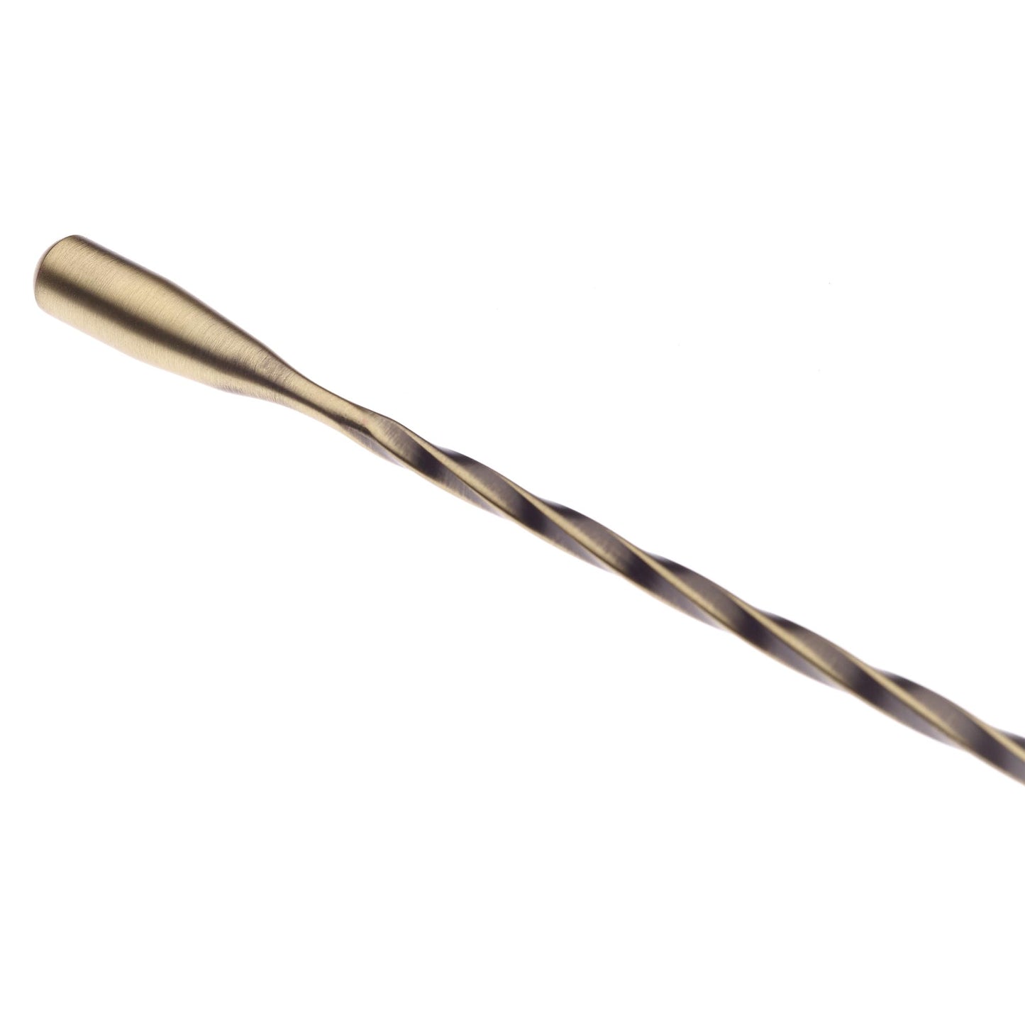 Barfly Teardrop Bar Spoon, 11 13/16" (30 cm), Antique Gold
