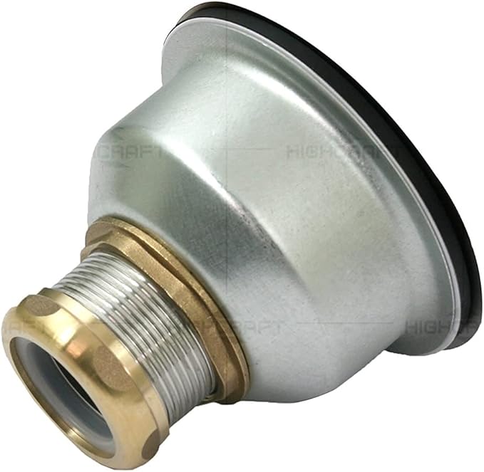 Highcraft 9754 Kitchen Sink Stainless Steel Drain Assembly
