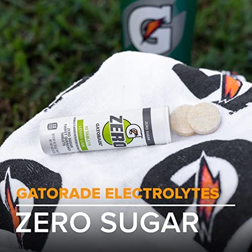 Gatorade Zero Tablets: Zero Sugar, All The Electrolytes, 4 Flavor Variety Pack, 10 Count (Pack of 4)