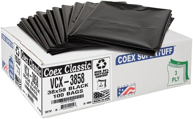 Aluf Plastics 55-60 Gallon Trash Bags