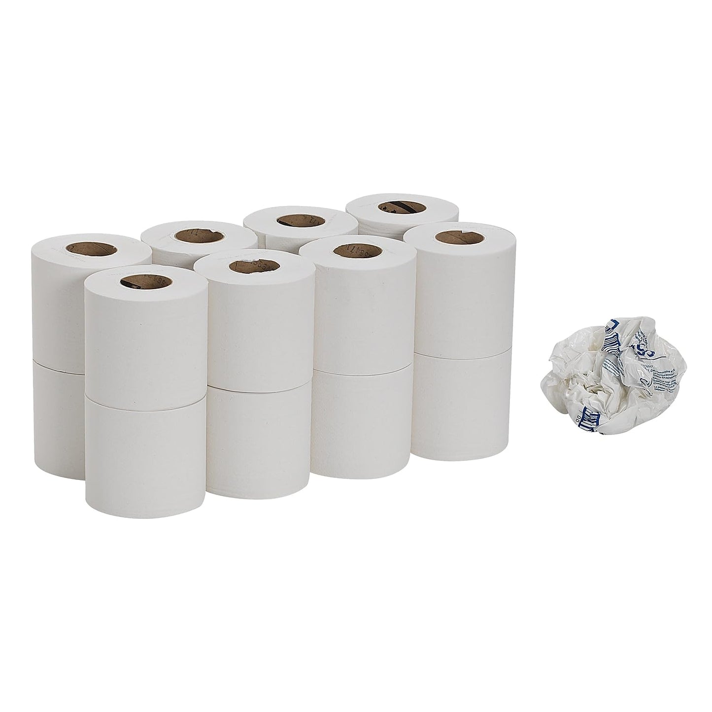 Georgia-Pacific SofPull Centerpull 2-Ply Mini Toilet Paper by GP PRO, 19516, 500 Sheets Per Roll, 16 Rolls Per Case, White