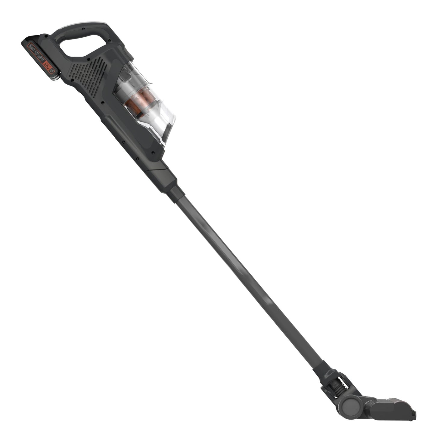BLACK+DECKER POWERSERIES+ 20V MAX Cordless Vacuum Cleaner, Stick Vacuum Rechargeable with LED Floor Lights, Anti-Tangle Lightweight, Removable Battery (BHFEA18D1)