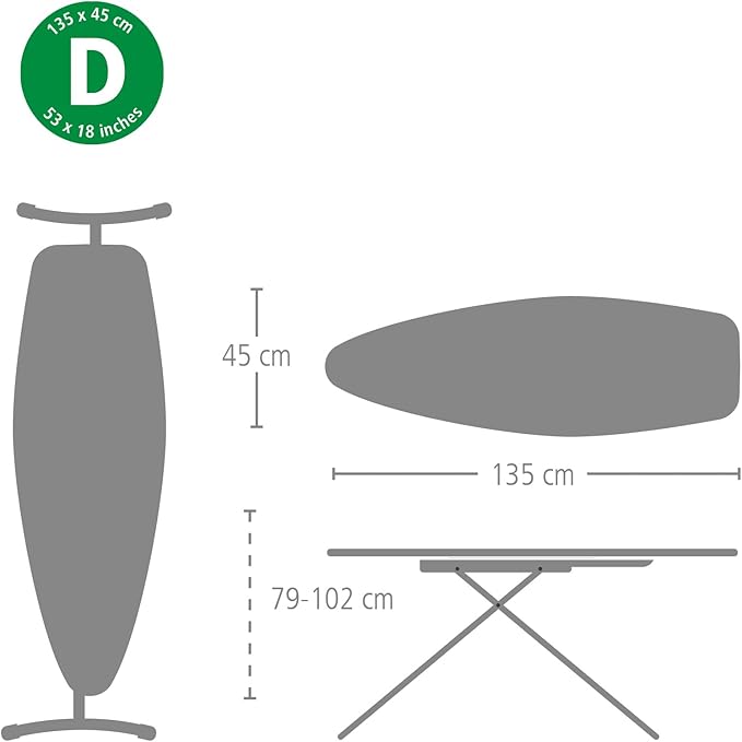 Brabantia Size D Replacement Ironing Board Cover