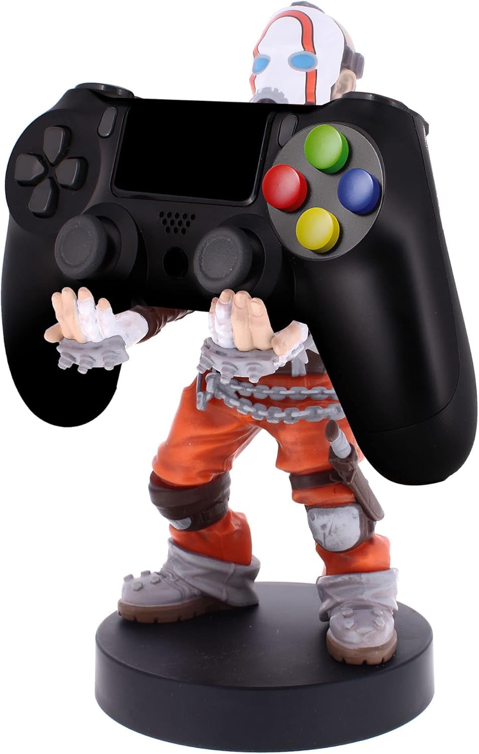 Exquisite Gaming: Borderlands 3: Psycho - Original Mobile Phone & Gaming Controller Holder, Device Stand, Cable Guys, Licensed Figure