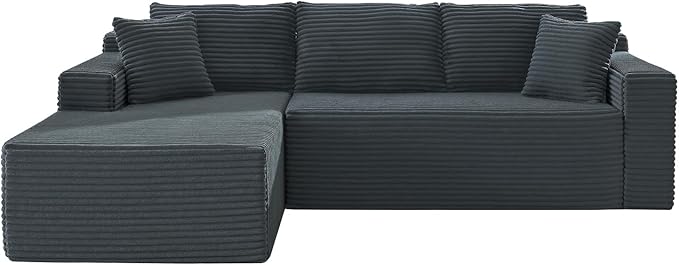105 Inch Cloud Sectional Couch, Modern Modular Sectional Sofa