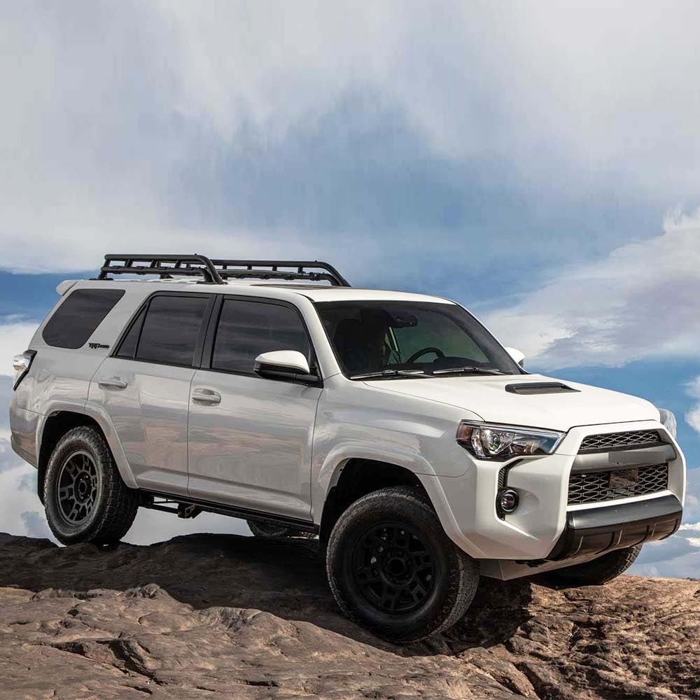 EZREXPM Roof Rack Basket Fit for Toyota 4Runner 2010-2024 Rooftop Cargo Basket Extra Bars Luggage Carrier