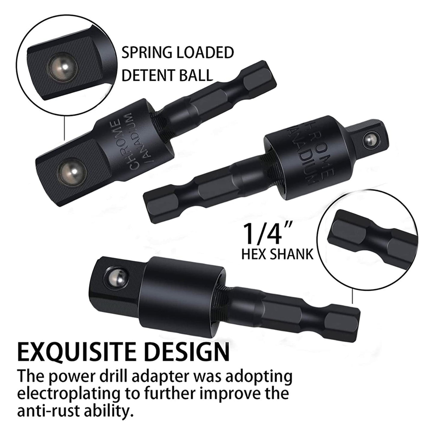 17Pcs Flexible Drill Bit Extension, Include 3Pcs Rotatable Socket Adapter 2Pcs Hex Shank 105° Right Angle Drill Attachment 10 Short Screwdriver Bits 90° Angled Bits and Bendable Extension