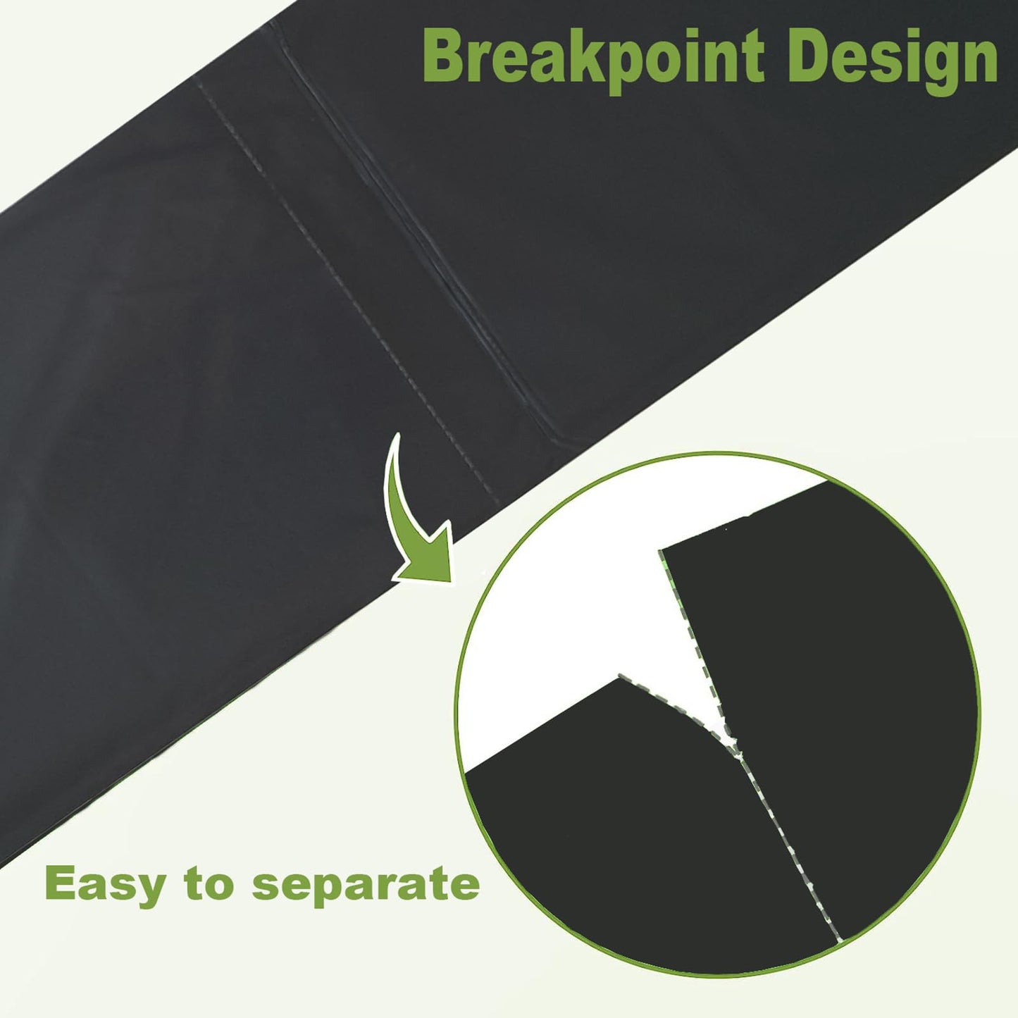 108 Portable Toilet Bags, TALTBREX 8 Gallon Biodegradable Camping Toilet Bags for Portable Potty, Thickened Compostable Trash Bags Toilet Waste Poop Bags for 5 Gallon Bucket Travel Toilet Liners