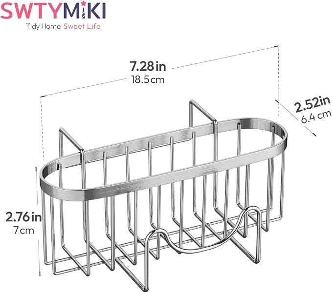 SWTYMIKI Sponge Holder for Kitchen Sink