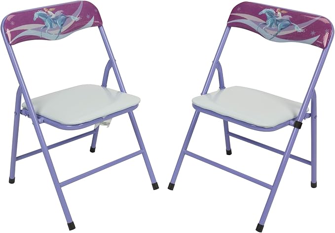 Disney Frozen Kids Folding Table & Chairs Set