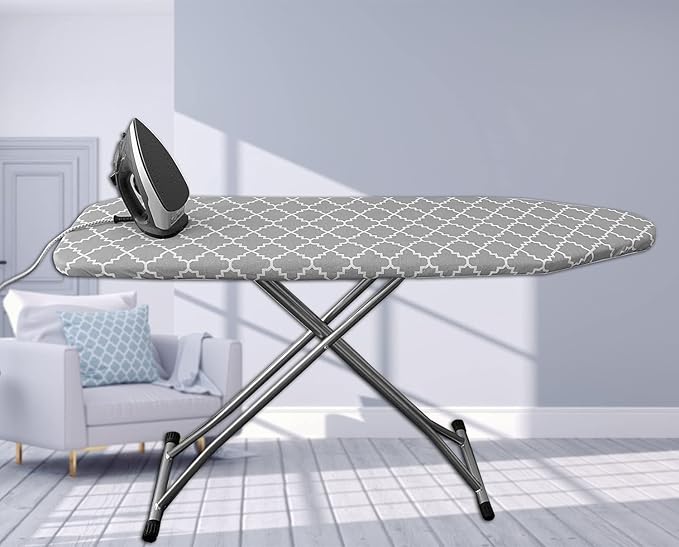 Ironing Board Cover and Pad Standard Size 15"x54", Resists Scorching and