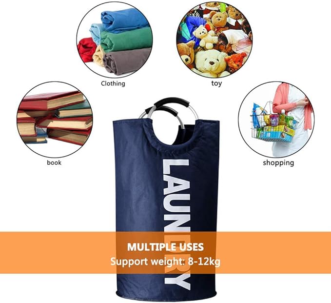 Mziart 90L Large Collapsible Laundry Hamper Laundry Basket