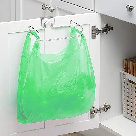 Large Stainless Steel Trash Bag Holder