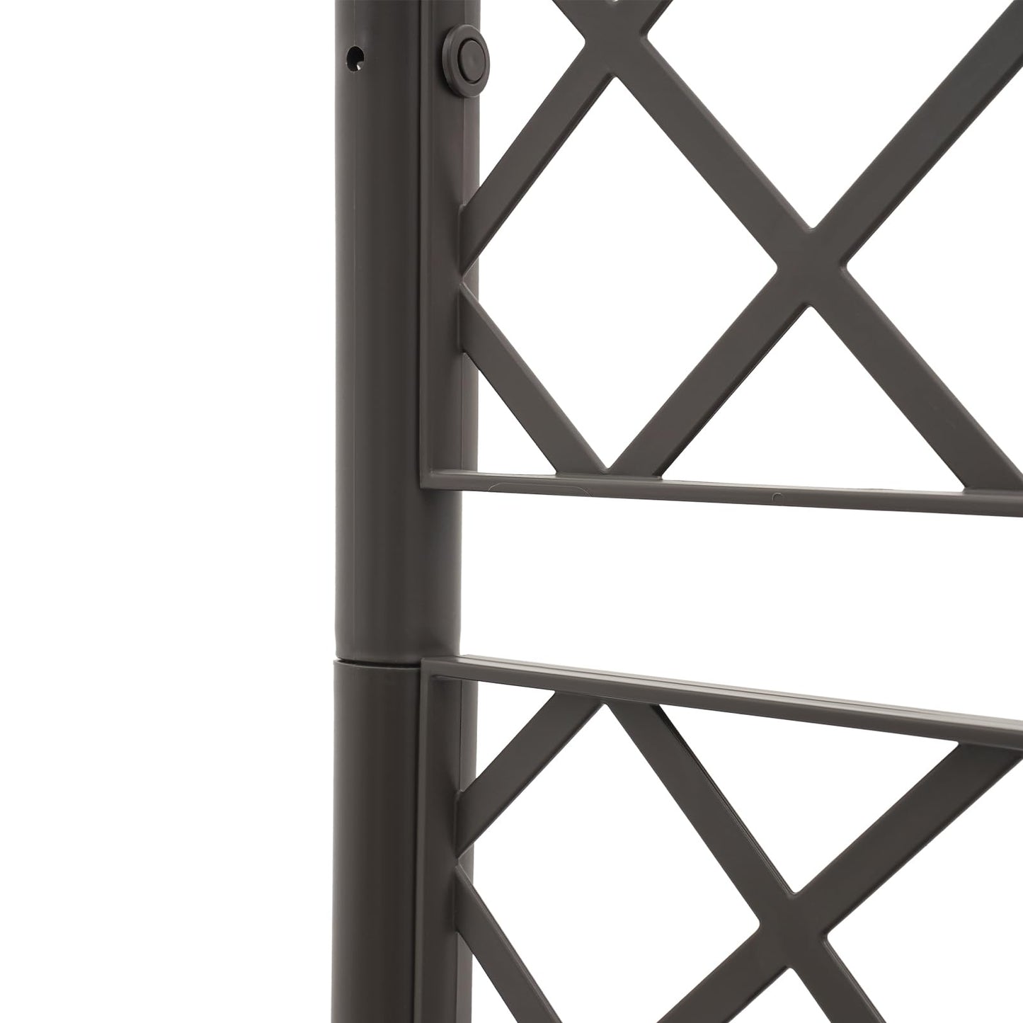 TFCFL Planter with Trellis Raised Garden Beds,Trellis Planter Self-Watering Box with Wheels,Outdoor Vegetable Flower Privacy Planter Box for Backyard Balcony Patio