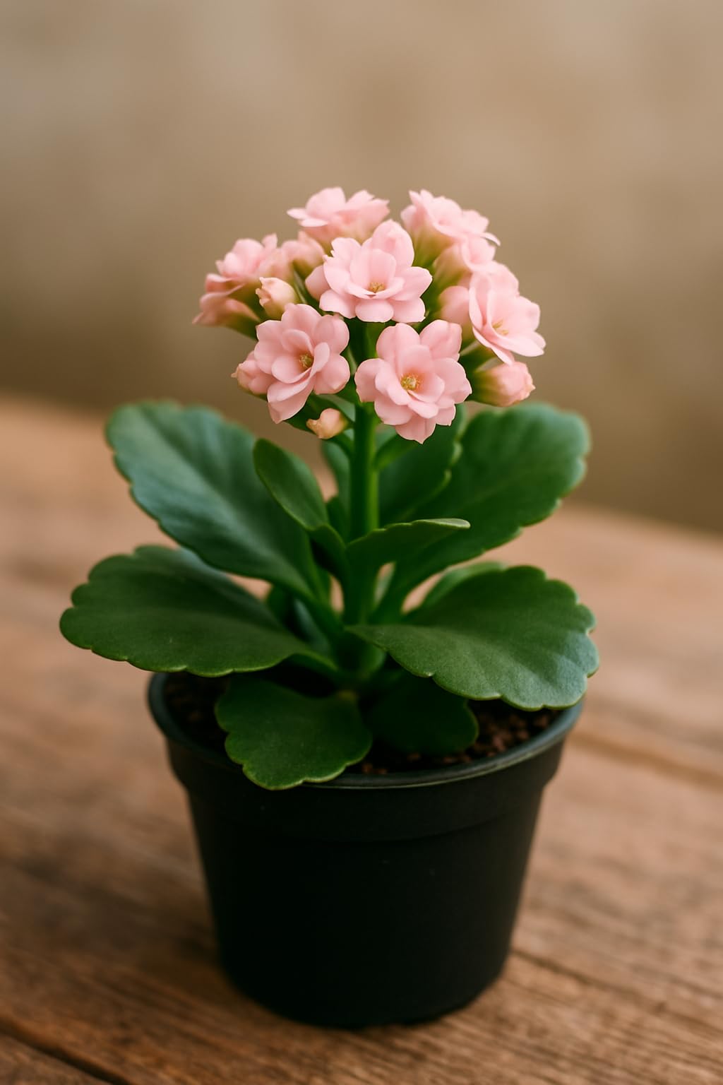Light Pink Kalanchoe Starter Live Plant in 2 Inch Pot - Kalanchoe blossfeldiana Starter Plant - Drought Resistant Beautiful Pink Flowers