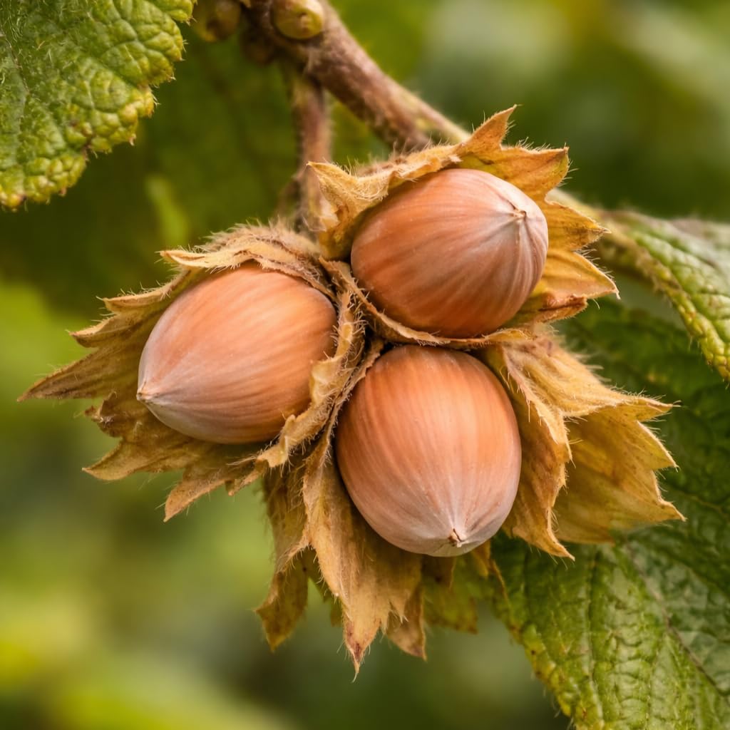 American Hazelnut Tree - 24-36" Tall Live Plant - 2-3 Foot Tall Nut Tree Seedling - Corylus Americana
