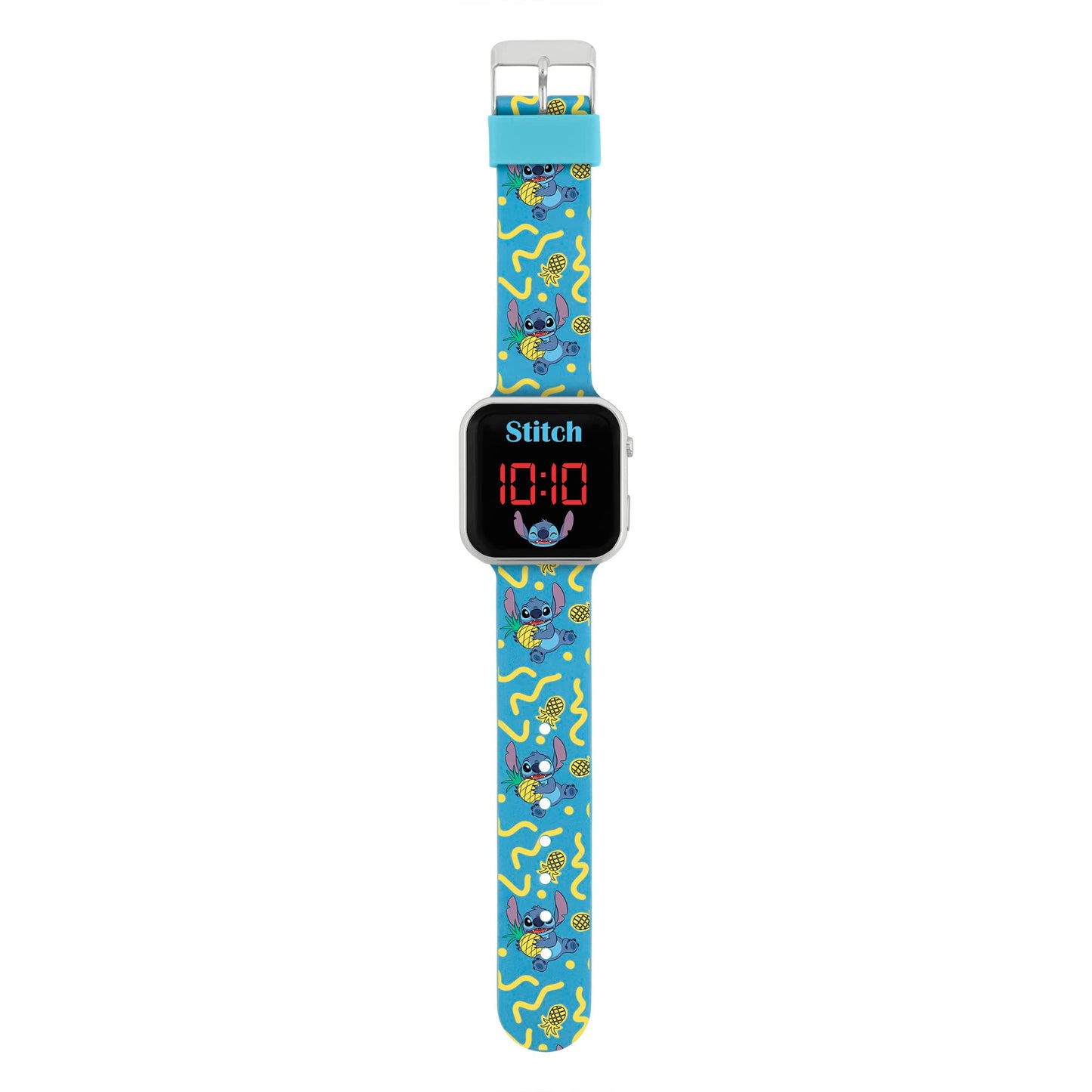 Disney Lilo and Stitch Character Print Strap LED Watch LAS4038