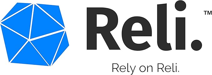 Reli. 2-4 Gallon Trash Bags | 2000 Bags | Clear | Bathroom | Strong | Garbage