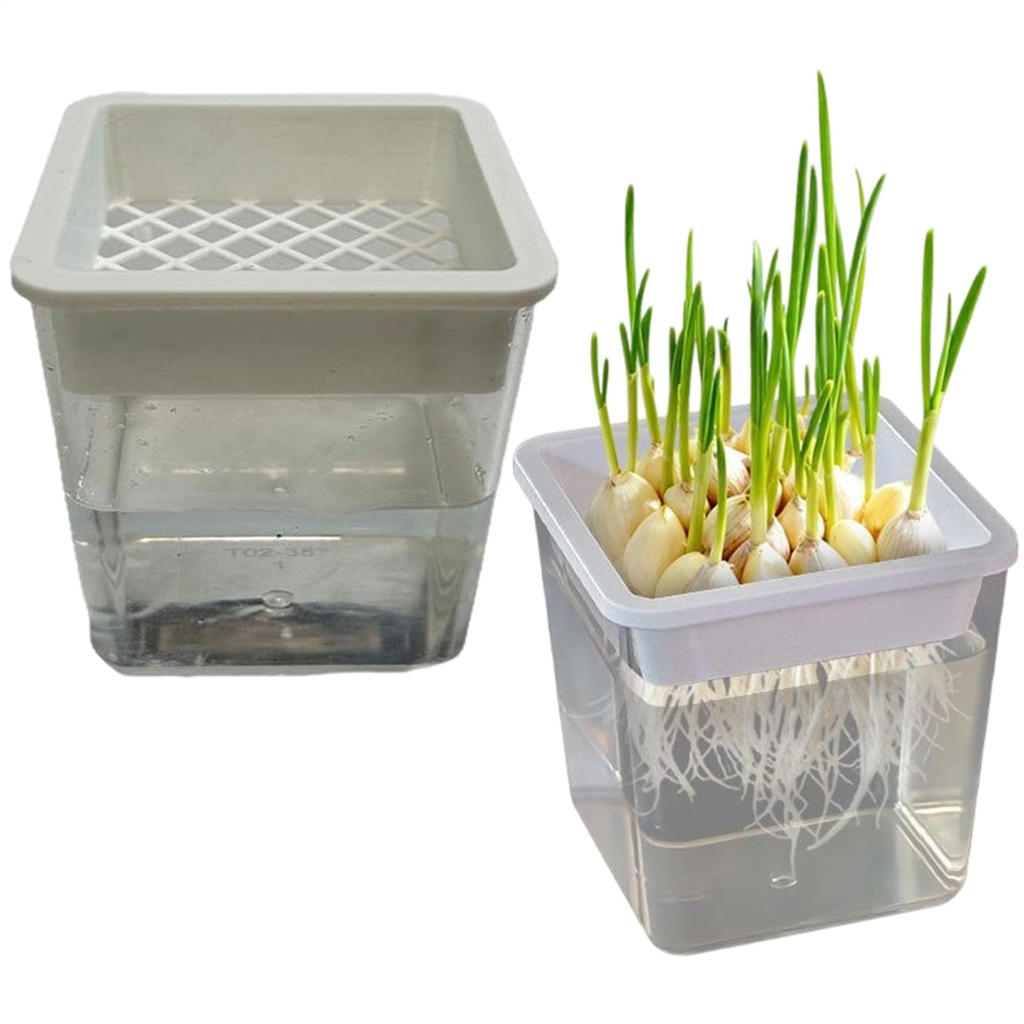 Flower Pots for Plants | Transparent Plant Containers,Outdoor Flower Pots | for Semi-Hydro Cuttings Seedlings African Violets Balcony Desk Garden Porch Windowsill Bedroom Living Room Yard