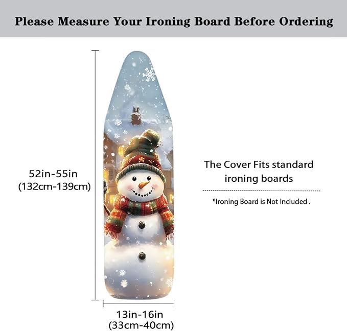 Snowman Ironing Board Covers