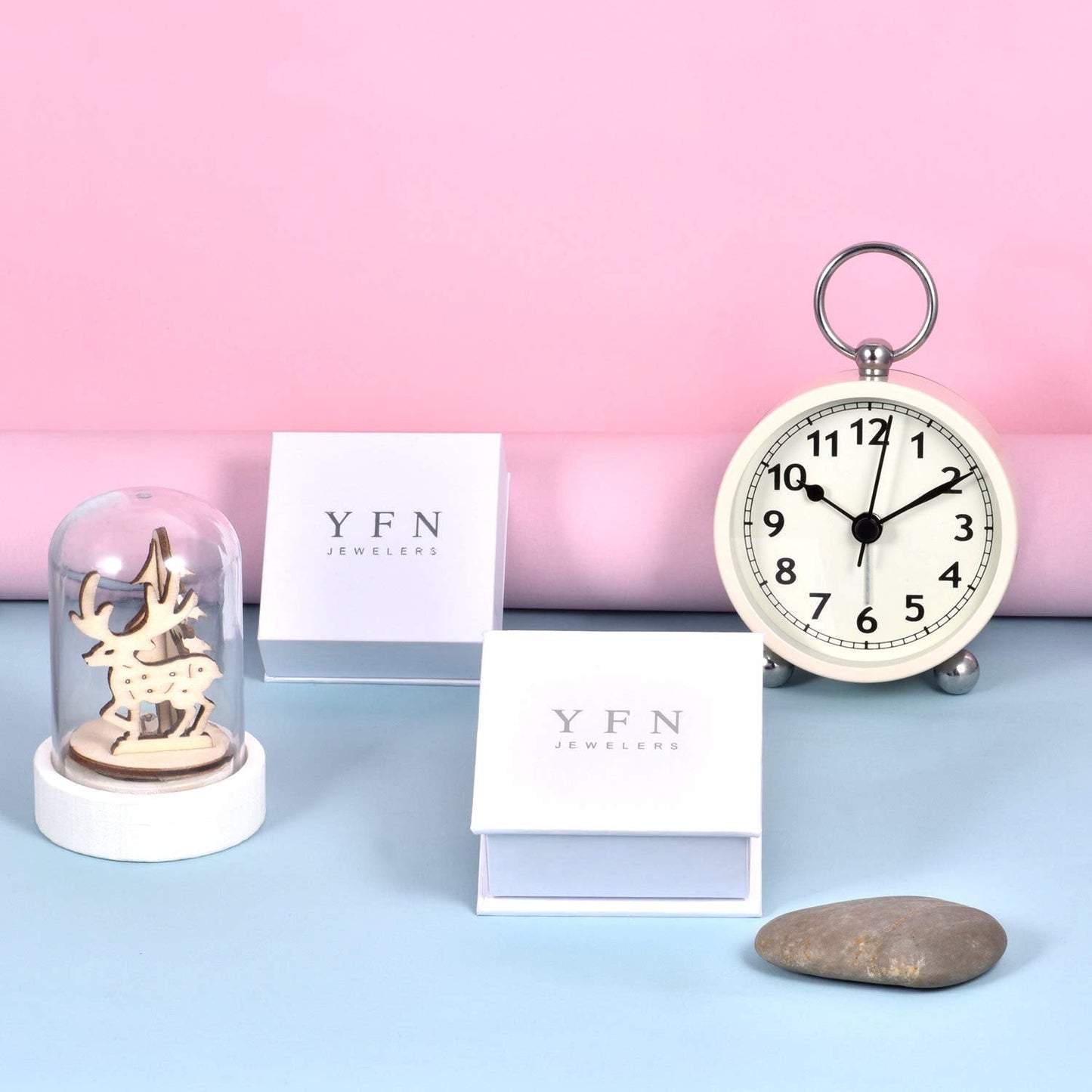 YFN White Opal Cross Necklace Sterling Silver Cross Pendant Jewelry Gifts for Women Men