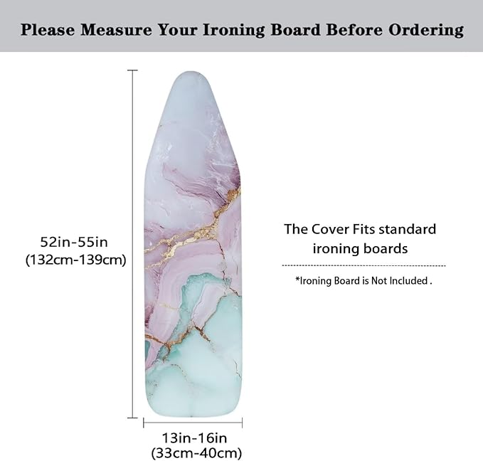 Marble Print Iron Board Cover, Ironing Protector