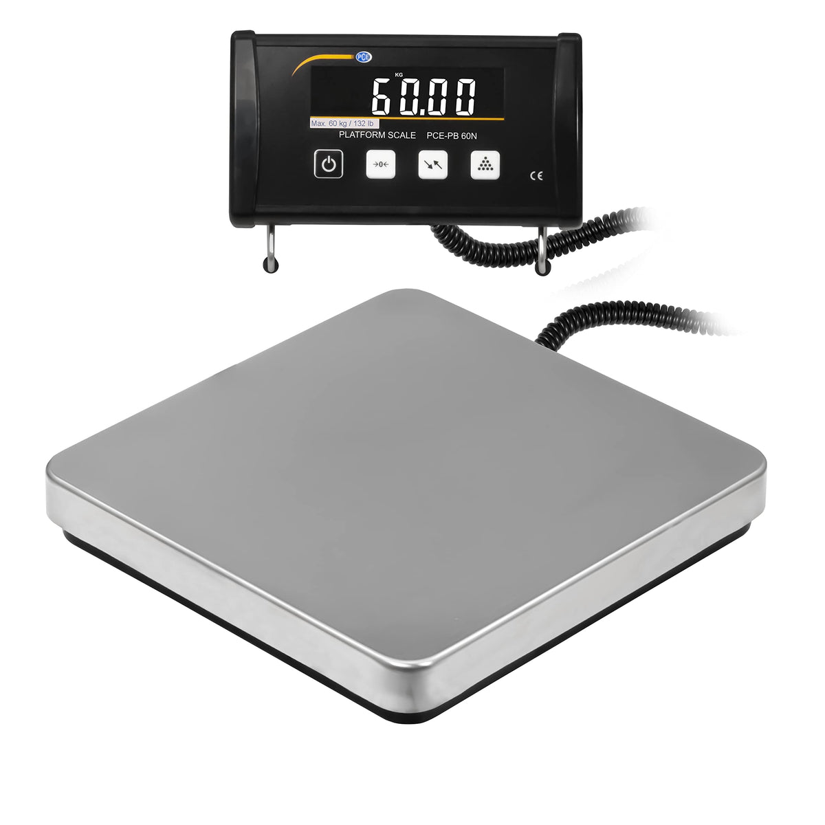 PCE Instruments PCE-PB 60N - Weighing Platform Scale (60 kg Max Capacity)