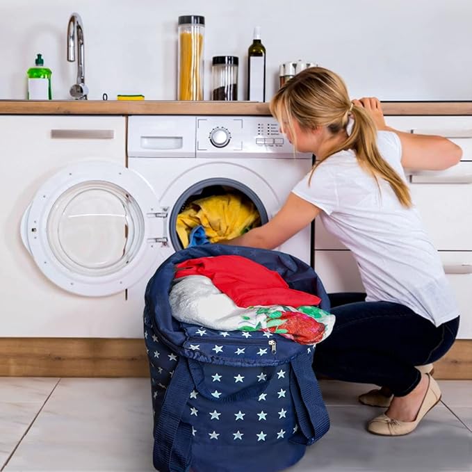 Dalykate Backpack Laundry Bag, Laundry Backpack
