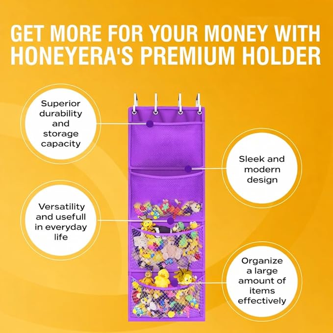 Honeyera Plush Storage