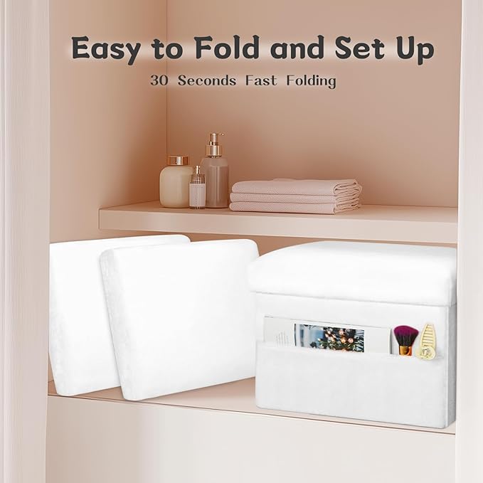 Storage Ottoman Cube, Small Ottoman